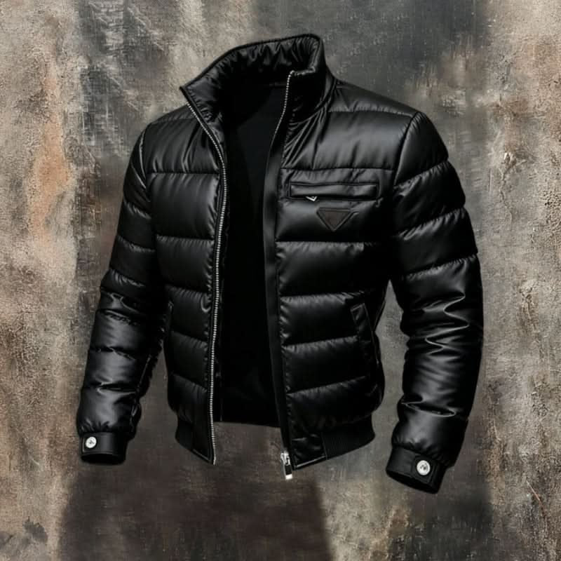 Summit | Puffer Jacket – Glossed Technical Shell für Herren