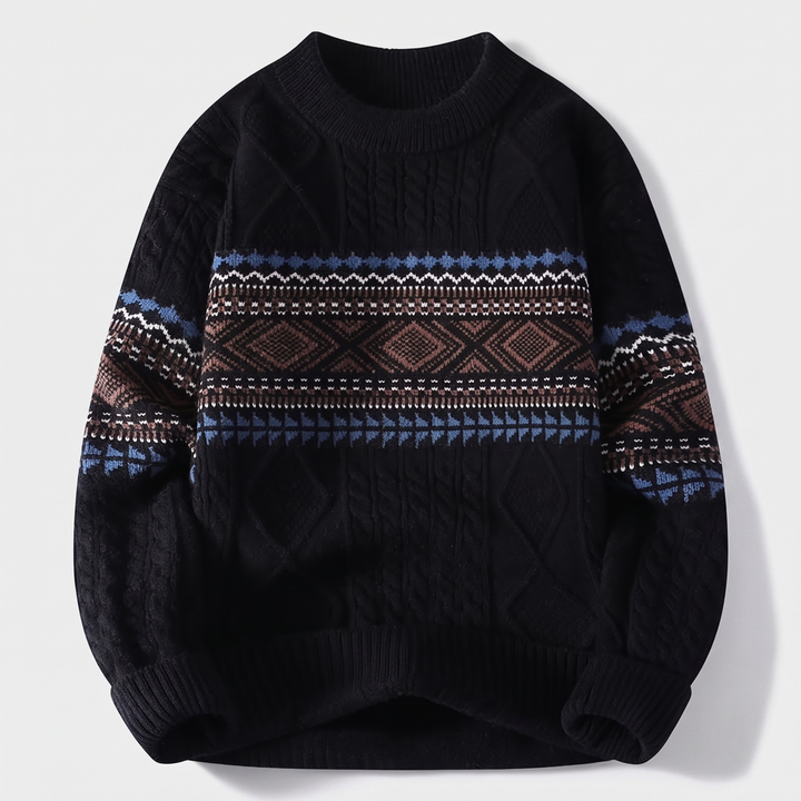 ARVID | Nordic Knit Sweater – Klassischer Stil für Herren