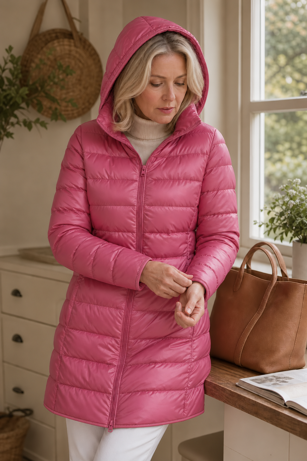 Featherlyte | Packable Ultralight Puffer Jacket – Ent detachable Kapuze für Regen und Wind