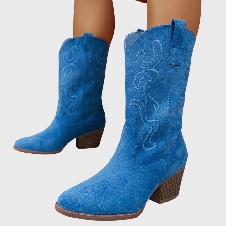Brecka | Westernstiefel – Geräumige Wadenpassform für Damen