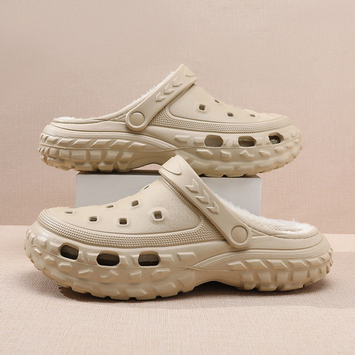 Tobias | Lined Fleece Clogs for Warm, Cozy Moments