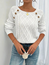 Johanna | Classic Women's Cable-Knit Sweater