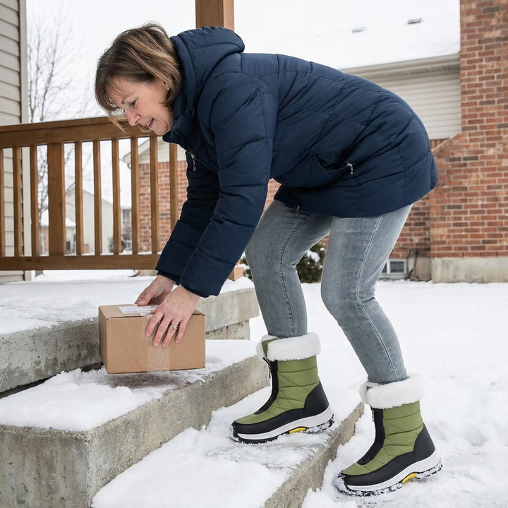 Frostara | Waterproof Winter Boots mit Kunstfell-Futter