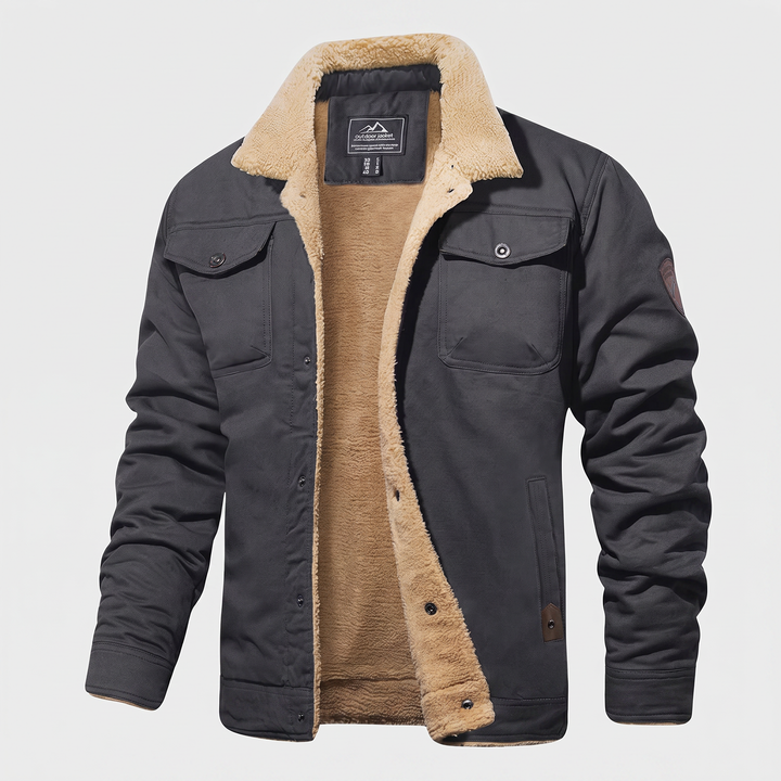 Casey | Fleece Bomber Jacket – Bequeme und Stilvolle Wärme