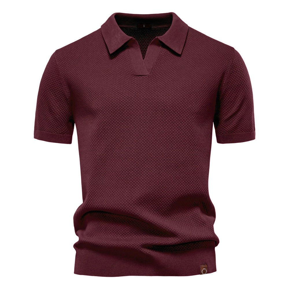 Carter | Polo-Shirt – Klassisches Strukturiertes Design für Männer
