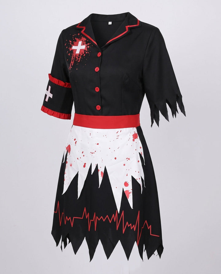 Drune | Scary Nurse Costume – Unique Design with Bloody Accents