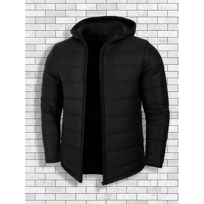 Dorian | Quilted Puffer Jacket mit Kapuze