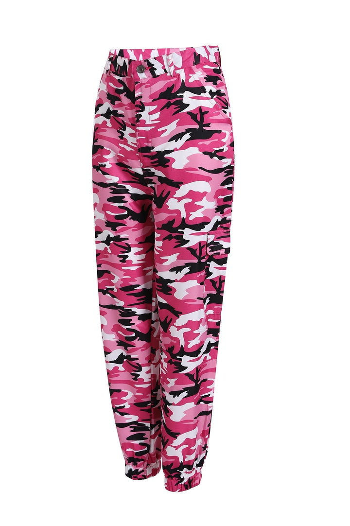 Hannah | Trendy and Comfortable Camouflage Cargo Pants