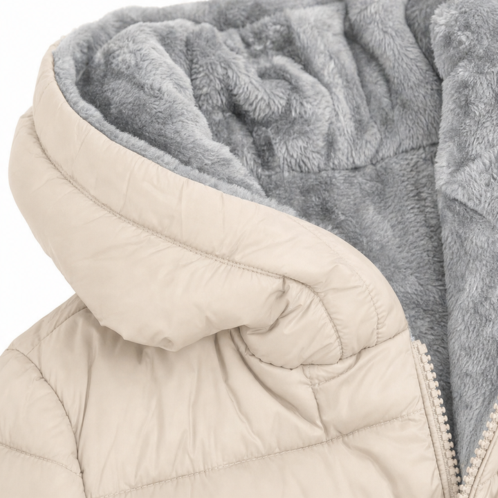 Cozelle | Quilted Hooded Insulated Puffer Coat – Warm und Eleganz für Frauen
