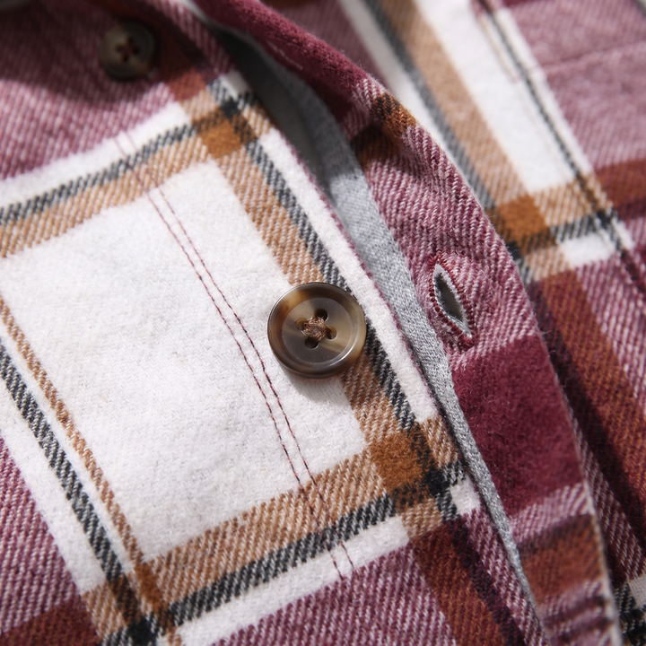 Glenna | Highland Plaid Hooded Coat – Modischer Komfort für Frauen