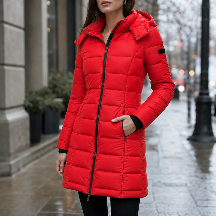 Wearbella | Mid-Length Puffer Jacket – Warm und Schick für den Winter