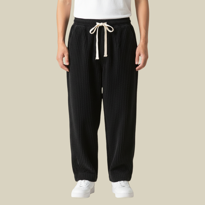 Masaaki | Cordhose – Bequeme Eleganz mit Elastischem Bund