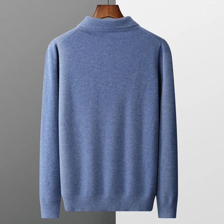 Sebastian | Knitted Sweater – Luxurious Cashmere Style for Men