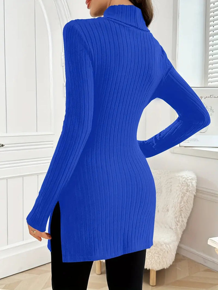 Sarah | Langärmeliger Pullover – Eleganter Slim Fit für Frauen