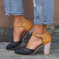 Elena | Classic Mary Jane shoes with comfortable block heel