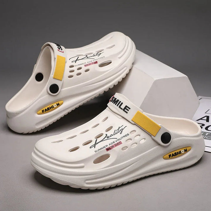 Finn | Comfortable and Breathable Men’s Platform Clogs
