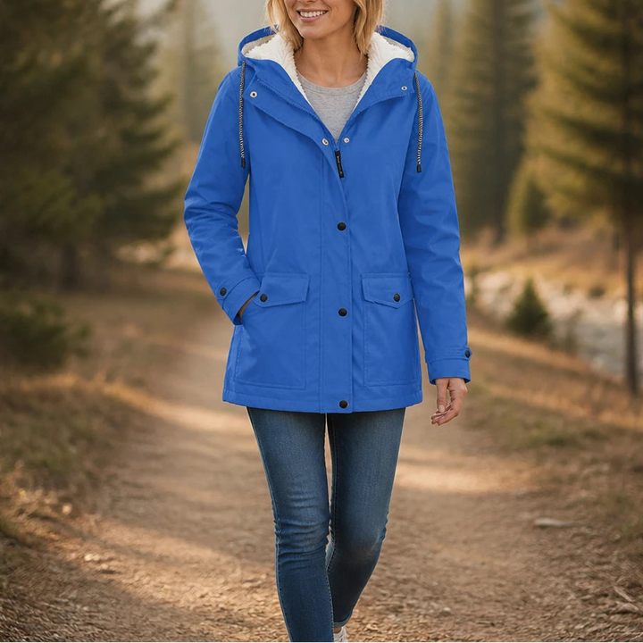 Windora | Fleece-Lined Winter Jacket – Warmer und Stilvoller Schutz für Damen