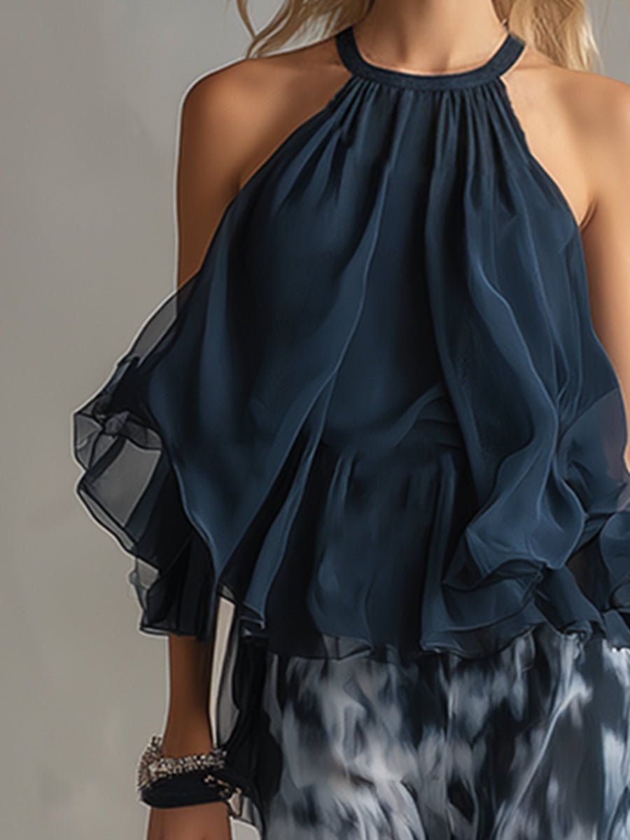 Annika | Zweiteiler Set – Elegantes Neckholder-Design für Damen