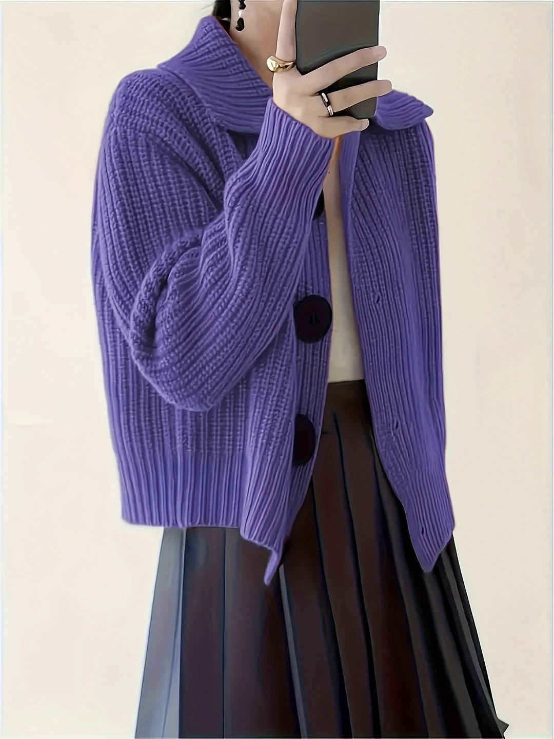 Eileen | Strickpullover – Bequemes Rippenmuster für Frauen