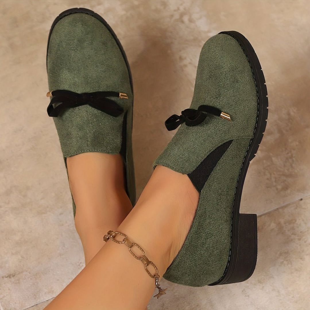 Nadia | Slip-On Loafer mit Schleife
