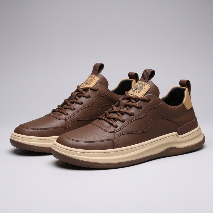 Hudson | Leder Sneakers – Eleganter Stil für Herren