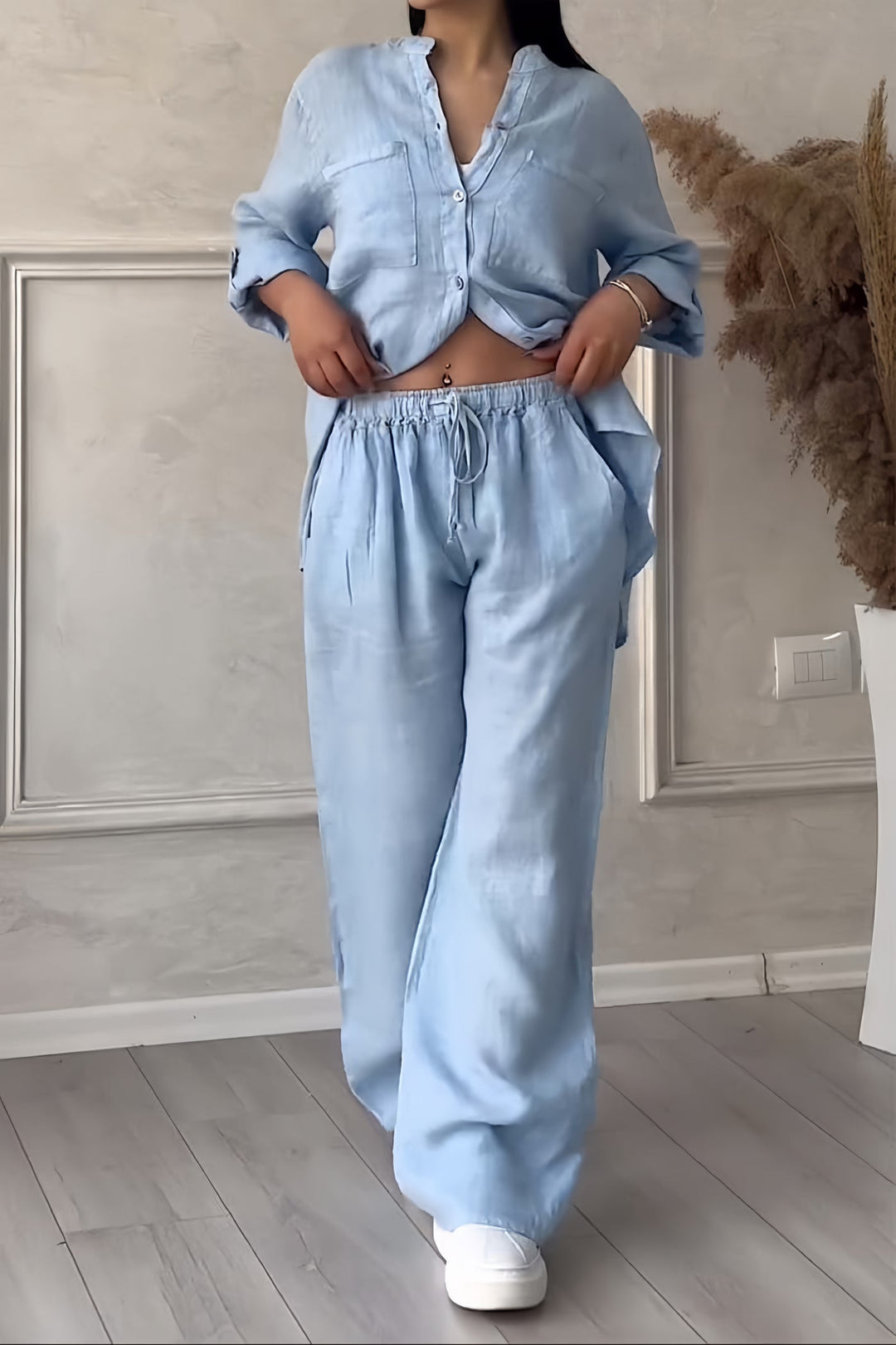 Sophie | Exclusive Two-Piece Set Made from Finest Linen