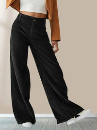 Sophia | Eleganter Und Bequemer Damen-Cordhose Mit Weitem Bein