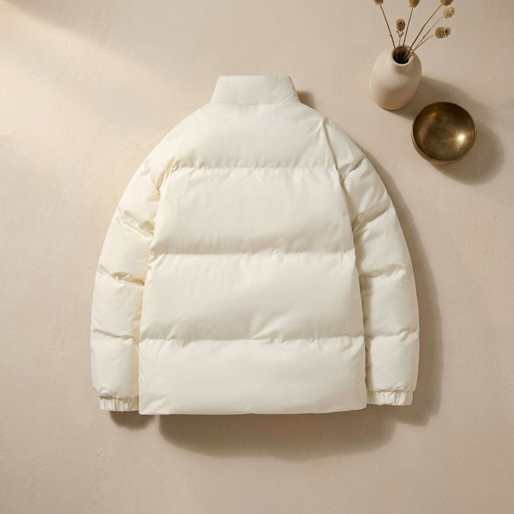 Thomas | Herren Pufferjacke mit Fleecefutter und Stehkragen