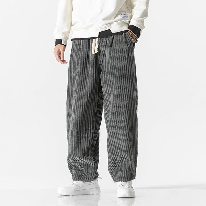 Masaaki | Cordhose – Bequeme Eleganz mit Elastischem Bund