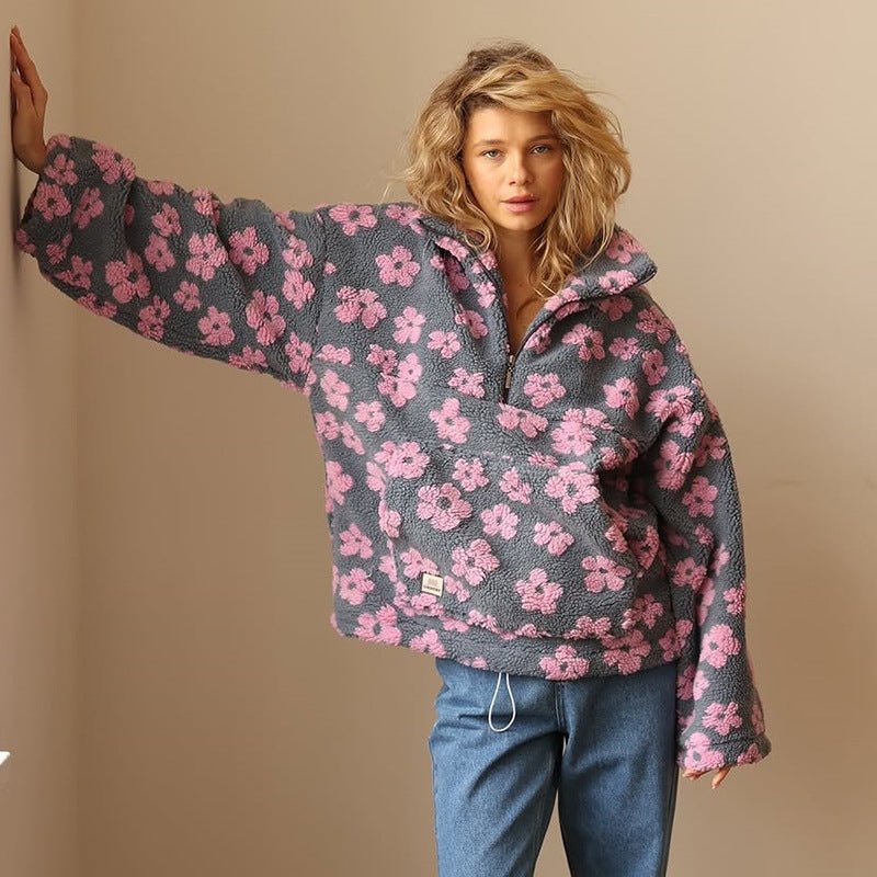 Daisy | Hoodie mit floralem Design für Frauen