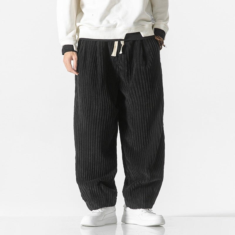 Masaaki | Cordhose – Bequeme Eleganz mit Elastischem Bund