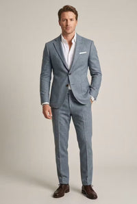 Daniel | Timeless Wedding Suit with Clean Silhouette