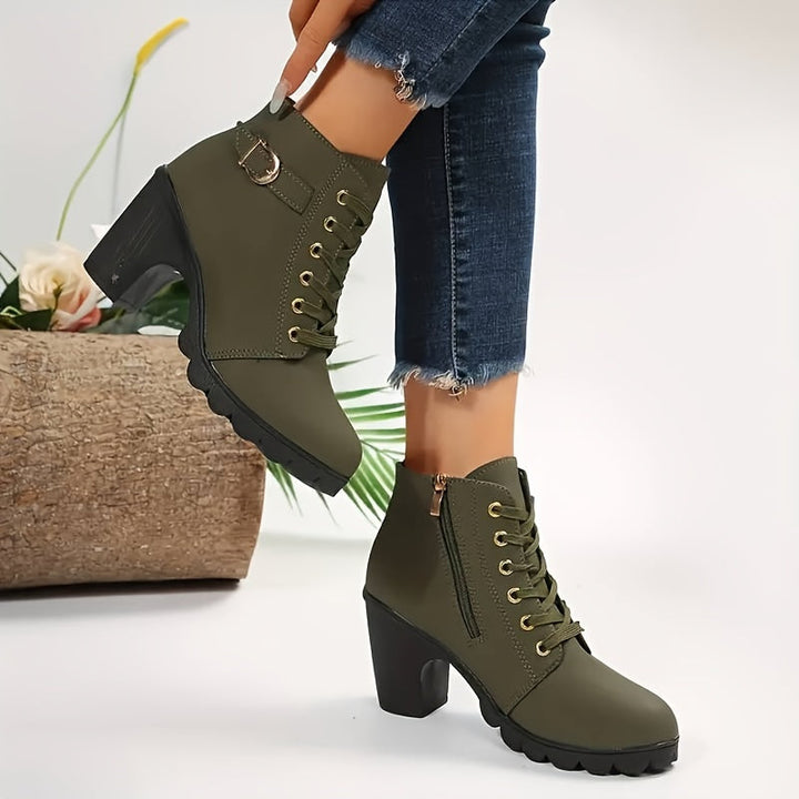 Victoria | Modische Und Elegante Schnürstiefeletten