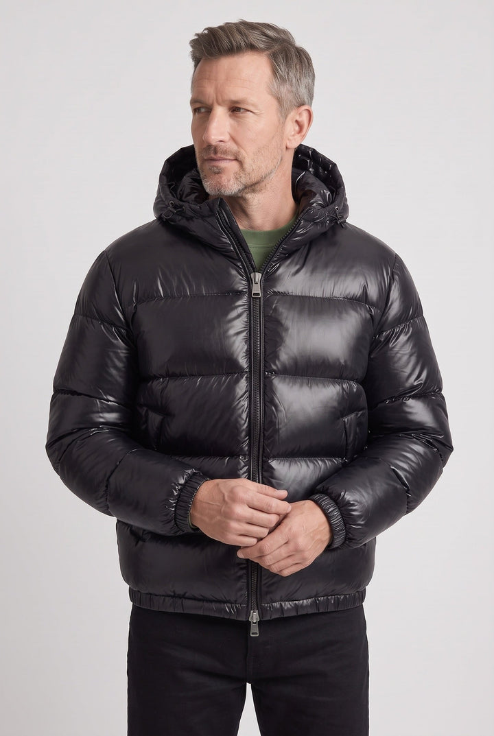 Zephyr | Herren Steppjacke – Lässiger Schnitt mit Kapuze