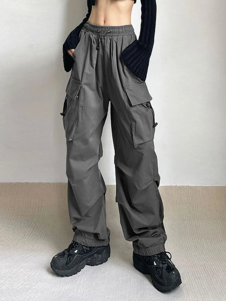Laura | Modern and Comfortable Wide-Leg Cargo Pants