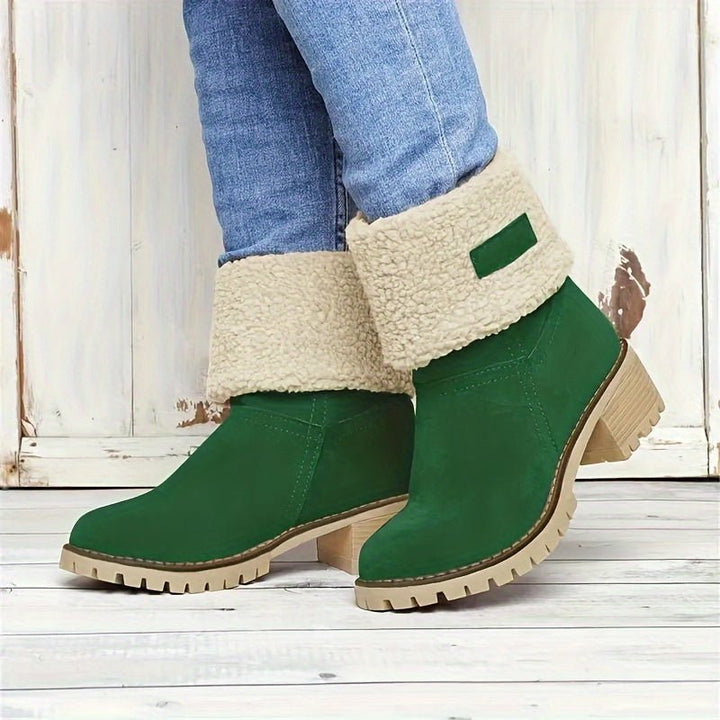 Emma | Kuschelige Mid-Calf-Stiefel mit Fleecefutter