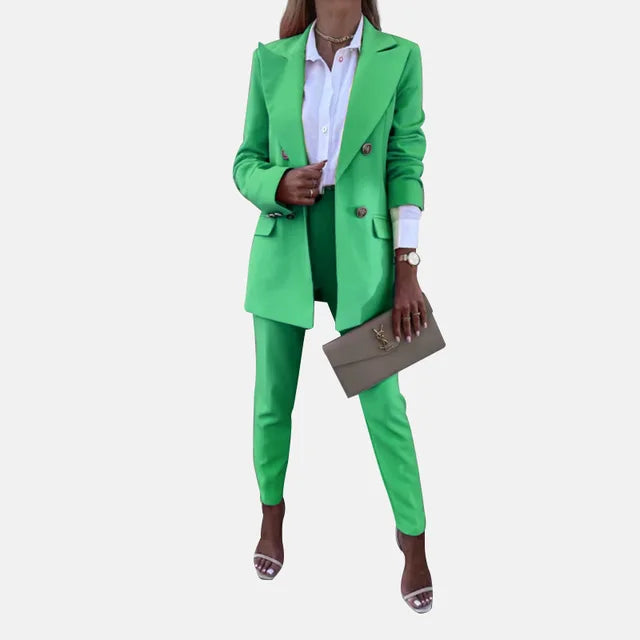 Birgit | Elegant and Modern Two-Piece Set with Blazer and Trousers