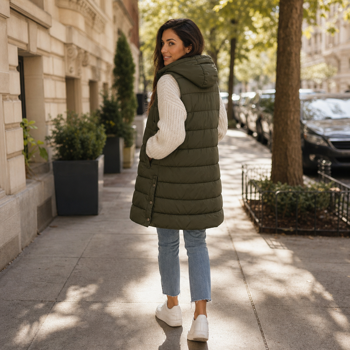 Wearbella | Longline Puffer Vest – Vielseitig für jeden Anlass