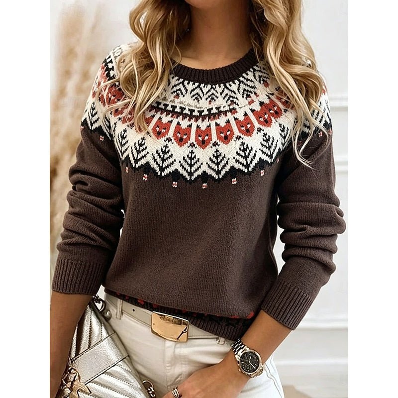 Coralie | Muster Pullover