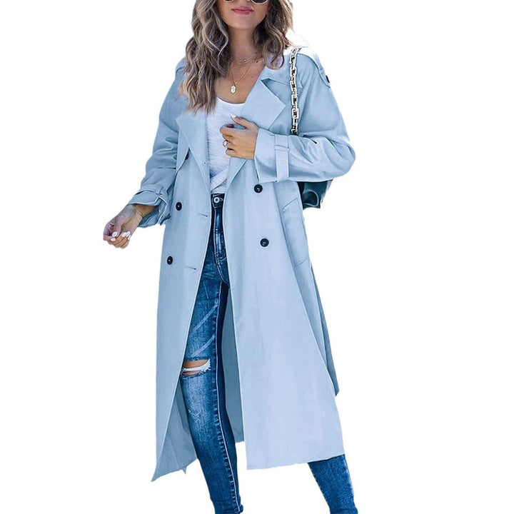 Alessia | Stilvoll Oversized Trenchcoat Mit Gürtel