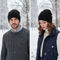Amelia | Slouchy Beanie aus Wolle für einen Lässigen Look