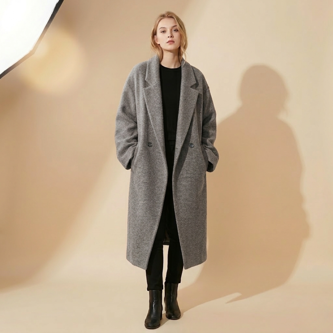 Mila | Stylish and Warm Oversized Wool Coat