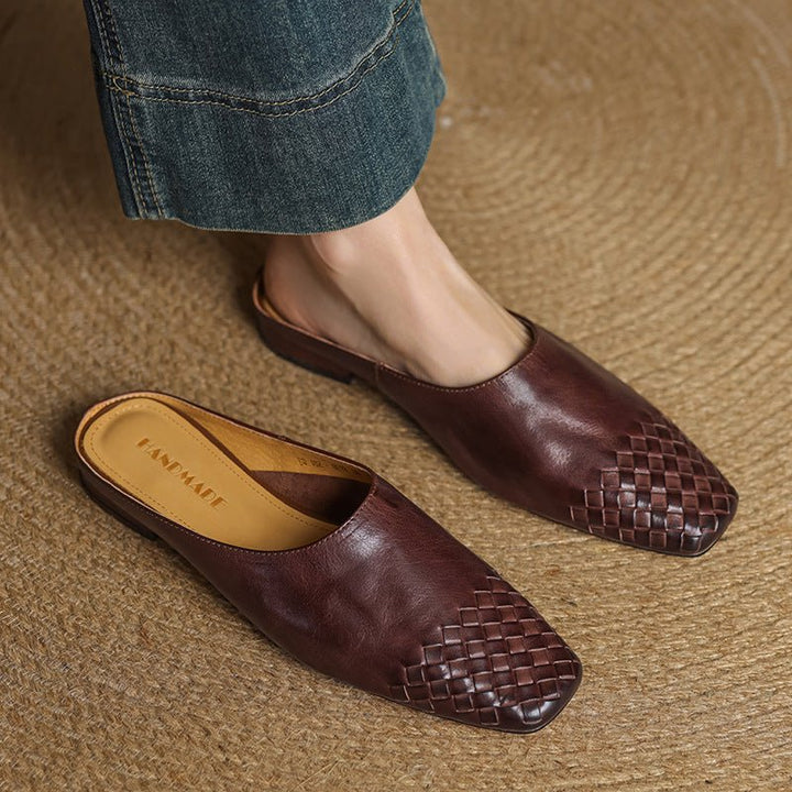 Lucia | Elegant and Stylish Leather Slides