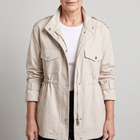 Victoria | Feminine and Elegant Double-Breasted Trench Coat with Belt