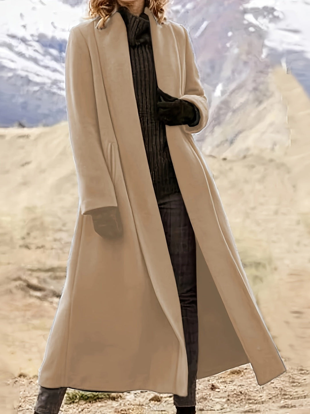 Cordelia | Longline Coat – Elegantes Design für jeden Anlass