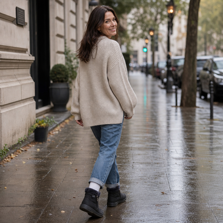 Lunavia | Zipper Ankle Boots – Warm und Wasserabweisend für Frauen