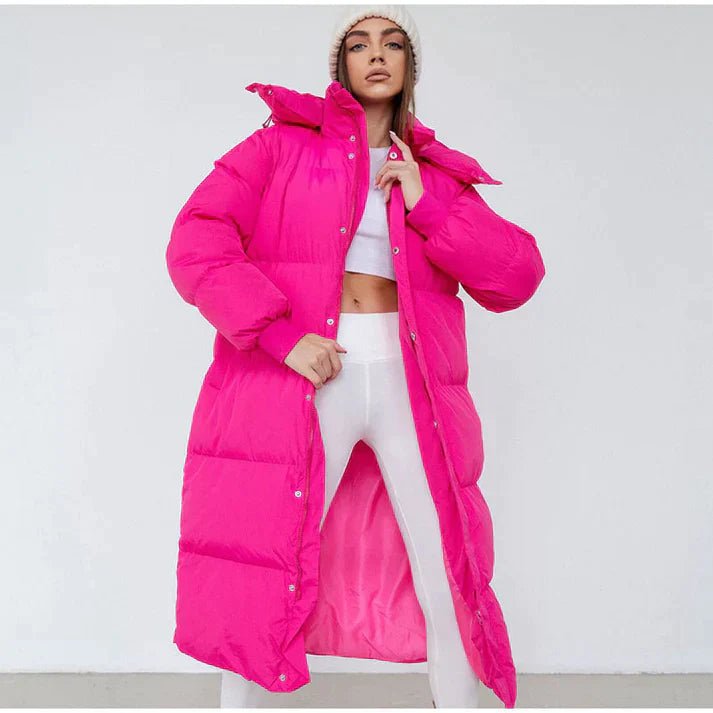 Drune | Maxi Puffer Jacke – Übergröße für Damen