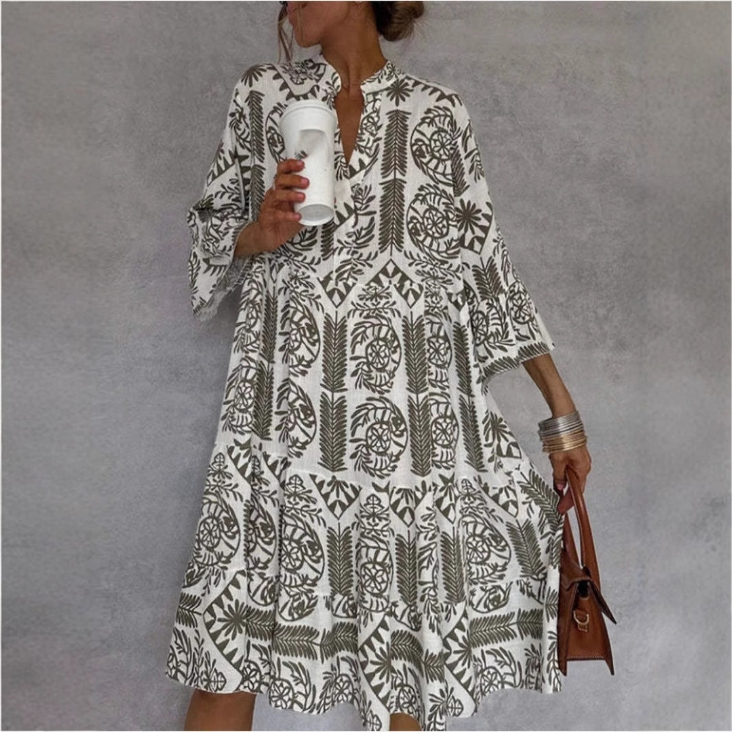 Charlotte | Enchanting and Airy Floral Tunic Dress