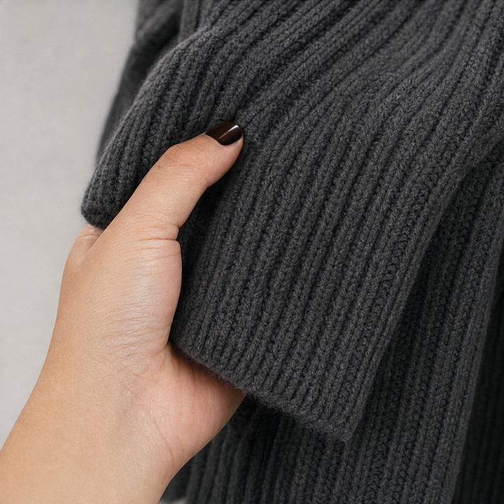Cozyelle | Hochfertig Strickkleid – Gemütlicher Look für jede Gelegenheit