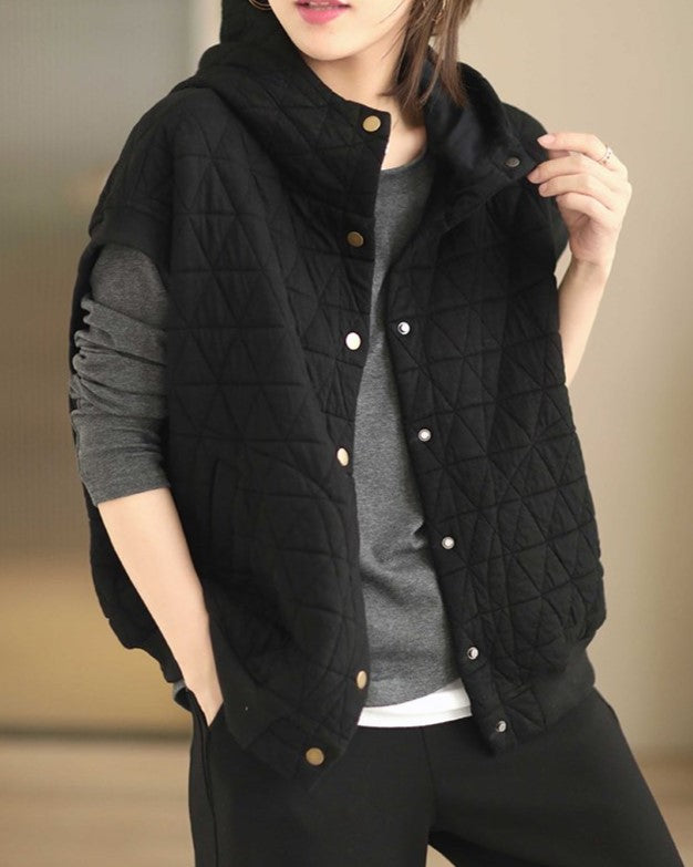Victoria | Sporty and Warm Women's Winter Vest with Hood